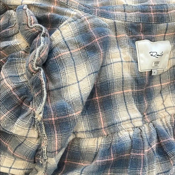 Rails Angelica Plaid Shirt, L - Picture 12 of 12